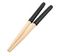 TOYANDONA Maibachi Drumsticks for Taiko Drum Black for Musical Performances Material