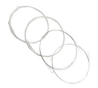 TOYANDONA Mandolin Replacement Strings Set 4pcs Universal Bronze Wound Strings with Steel Core for 8-string Mandolin Musical Instrument Accessories