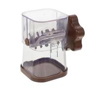 TOYANDONA Manual Peanut Crusher Plastic Hand-Turned Nut Chopper Kitchen Grinder for Nuts and Chocolate Lightweight Compact Masher Easy to Use for Home and Restaurant Cooking