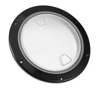 TOYANDONA Marine Boat Deck Access Hatch Cover 25cm round Abs Inspection Plate with Non-slip Seal Protection for Rv and Boat Deck Maintenance