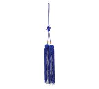TOYANDONA Martial Arts Sword Tassel Elegant Blue Fabric Short Tassel Design Taichi Sword Practice Enhancing Performance Easy Installation Stage Use