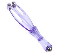 TOYANDONA Massage Tool Finger Roller Hand Massager for On the Go Use with PC Material and Electroplated Steel Column