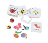 TOYANDONA Matching Puzzle for Educational Animal Dinosaur Jigsaw Safe Paper Construction Enhances Observation Memory Logical Thinking Skills Cognitive Development Puzzle for Early Learning