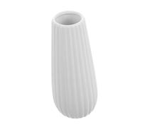 TOYANDONA Matte Ceramic Flower Vase Small White Nordic Style for Dried Flowers Home Office Decor with Artistic Modern Minimalist Design for Creative Floral Arrangements