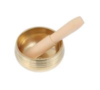 TOYANDONA Meditation Bell Tibetan Singing Bowl Yoga Bowl Mallet for Deep Relaxation and Intuitive Thinking
