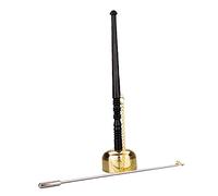 TOYANDONA Meditation Percussion Instrument Temple Brass Yin Qing Bronze Bell Ancestral Hall Decoration Crisp Sound Comfortable Grip Yin Qing Decor