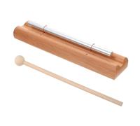TOYANDONA Meditation Phoneme Musical Chimes Hand Bell Percussion for Wooden Color Tuned Instrument to Enhance Listening Ability and Musicality Safe Educational Plaything