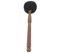 TOYANDONA Meditation Singing Bowl Mallet Wooden Stick Black Wool Felt Mid-size Sound Bowl Accessory for Tibetan Sound Therapy