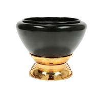 TOYANDONA Meditation Sound Bowl Tibetan Copper Singing Bowl for Sleep Relaxation and Yoga Practice 4 Inch Portable Ornament