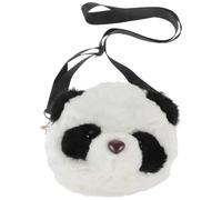 TOYANDONA Messenger Bag Shoulder Bag Plush Cartoon Panda for Girls | Compact Delicate Simple Style, Portable for Cosmetics and Daily Accessories, Single Piece