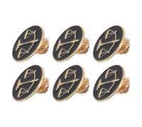 TOYANDONA Metal Libra Scale Lapel Pins 6Pcs for Anniversary and Law Students, Vintage Justice Brooch Set, Men’S and Women’S Suit Collar Pins, Lawyer and Judge Brooch