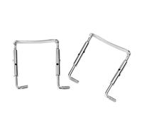 TOYANDONA Metal Violin Chinrest Screws Replacement for Old Or Broken Ones 2pcs Corrosion Resistant Violin Accessories Suitable for Instrument Repair
