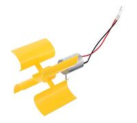 TOYANDONA Micro Turbines Vertical Generator Kit for DIY Teaching Small Motor Wind Power Experiment Model Low Energy Consumption Science Education Tool for