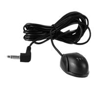 TOYANDONA Microphone and Fast Accurate Data Transmission Car Replacement with 3.5mm Standard Plug, Low Impedance Abs Material Wired Microphone for Car Radio Audio in Transmission Tasks
