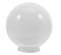 TOYANDONA Milky White Glass Globe Lampshade for Ceiling Fan Pendant Wall Sconce Light Cover Glare-reducing Sturdy Glass Shade for Indoor Household Lighting Fixtures