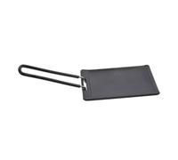TOYANDONA Mini Cast Iron Steak Pan Nonstick Grill Pan for Camping Outdoor Cooking Small Square Frying Skillet for Grilling Meat Fish Vegetables Smooth-edge Design for Picnic and Weekend Bbq