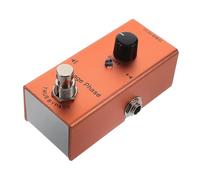 TOYANDONA Mini Electric Guitar Effects Pedal, Portable Metal Phaser with True Bypass, Indicator Lights and Noise Reduction System for Recording and Playing