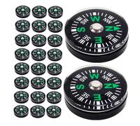 TOYANDONA Mini Oil-filled Pocket Compass for Hiking and Backpacking Stable Vibration-resistant Navigation Tool Outdoor Adventure Keychain for Camping and Touring Accurate Direction Guide