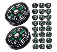 TOYANDONA Mini Oil-filled Pocket Compass for Outdoor Adventure Navigation Tool for Hiking Camping Backpacking Compact Keychain Design for Adults