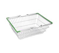TOYANDONA Mini Shopping Basket for Metal Storage Cart with Handle Engaging Pretend Play for Organizing and Home Sundries Encourages Financial Skills and Social Interaction