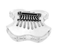 TOYANDONA Mini Thumb Piano Notes Acrylic Kalimba for Beginners Electronic Music Instrument for Musical Accessories