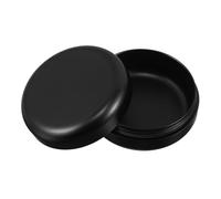 TOYANDONA Mini Tin Jars Metal Small Storage Tin Box with Screw Lid Portable Aluminum Round Refillable Containers Moisture-Proof Compact Storage for Tobacco Accessories Travel Use