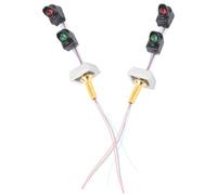 TOYANDONA Mini Traffic Light Model 2pcs for Sand Table Scene Photo Prop