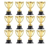 TOYANDONA Mini Trophies, 10/12/ 24 Pack Mini Gold Award Trophy Cups, Golden Trophies For Party Favors, Kids Classroom School Rewards, Competition Or Celebration Events Awards Props