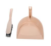 TOYANDONA Mini Whisk Broom and Dustpan Set with Natural Wooden Handle Compact Handheld Sweeper for and Pet Hair Removal Desk Floor and Indoor Surfaces Safe Rounded Edges for Motor Skill