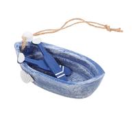 TOYANDONA Miniature Boat Model Dollhouse Beach Decor Mediterranean Ship Miniature Ornament Sandbox Beach Side Decor