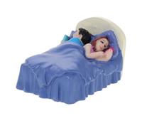 TOYANDONA Miniature Couple Lying in Bed Figurine for Psychological Therapy Realistic Dollhouse Decoration Stress Relief and Emotional Management Tool for Home Bedroom Sand Table