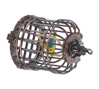 TOYANDONA Miniature Decorative Birdcage Ornament Small Dollhouse Accessory Lightweight Creative Design for Houses and Micro Landscaping Decor