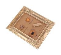 TOYANDONA Miniature Dollhouse Photo Frame Ornament Beautiful Resin Picture Frame for Creating Warm Atmosphere Your Miniature House Dollhouse Decor for Girls and Toddlers