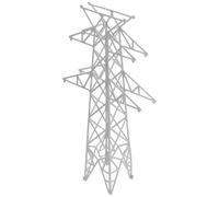 TOYANDONA Miniature Electric /160 Scale ABS Model Train Scenery Accessory for DIY Micro Landscape, Architectural Sand Table Building Piece for Model Railways and Fairy Garden Decor