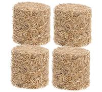 TOYANDONA Miniature Hay Bale Decorative Artificial Hay Basket for DIY Farm Scenes Simulated Landscape Decoration Ideal for Garden and Craft Projects