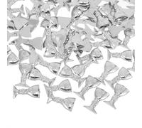 TOYANDONA Miniature Plastic Offering Cups Vintage Goblets 120pcs in Silver Lightweight Preventing Waste for Wedding Decor and Party Supplies for Family Gatherings and Special Ceremonies