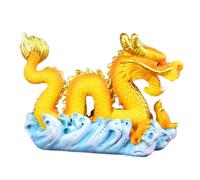 TOYANDONA Miniature Resin Dragon Cake Decoration Animal Ornament Vintage Style Baking Dessert Table Decor for Birthday Year Festive Celebrations