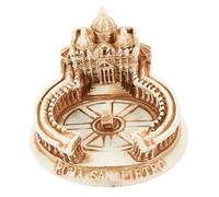 TOYANDONA Miniature Saint 's Basilica Architectural Model Decorative Building Craft for Home Decor Romantic Bedroom Ornament Banquet and Wedding Accent Delicately Designed Sculpture for