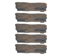 TOYANDONA Miniature Tree Stump Model DIY Landscape Essentials 5pcs Realistic Plastic Simulation Stump to Enhance Creativity in Model Scenes for Sand Table and Fairy Garden Decor