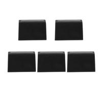 TOYANDONA Mixer Caps Rubber Fader Slider Knobs Black Replacement 5pcs for with Precise Design Facilitating Audio Adjustments, Dj Controller Suitable for Sound Console Mixers