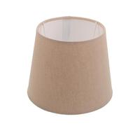 TOYANDONA Modern Scandinavian Fabric Lampshade for Bedroom and Living Room Table Lamp, Khaki Cloth Drum Shade with Soft Lighting Experience and Eye Strain Reduction, Suitable for Study Desk