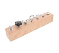 TOYANDONA Montessori Wooden Busy Board for Pegboard Sensory Activity for Fine Motor Skills Hand Eye Coordination and Creativity Development Preschool Learning Tool