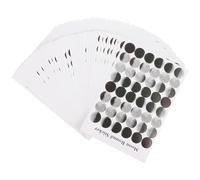 TOYANDONA Moon Phase Sticker 50 Sheets Paper Small Round Stickers for DIY Decoration on Notebooks Photo Cards