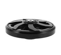 TOYANDONA Motorcycle Engine Fan Cover in Black Aluminium Alloy with Smooth Surface Finish, Protective Cooling Fan Shroud for Extended Rides and Outdoor Journeys, Sturdy Radiator Guard
