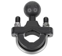 TOYANDONA Motorcycle Phone Mount Handlebar Holder Compatible with Phone and Camera Housing with Abs and Metal Construction, High Reliability and Firm Attachment Suitable for Ski Poles