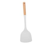 TOYANDONA Multi-Function Heat Resistant Silicone Wok Spatula for Non-Stick Cookware Scratch-Resistant Cooking Shovel with Comfortable Grip for Stir-Frying and Baking in Household Kitchens