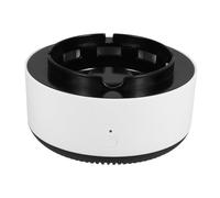 TOYANDONA Multi-functional Creative Ashtray with Air Filtration System for Home Office Car Efficient Secondhand Smoke and Dust Removal Quiet Smokeless Air Purifier in White