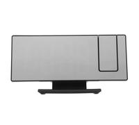 TOYANDONA Multi-Functional LED Projection Alarm Clock Wake Up Dual Alarm, Green Display on Black Case, Bedside Digital Clock for Bedroom and Dormitory Use