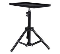 TOYANDONA Multifunctional Projector Tripod Stand Tilt Adjustable Tray for Small Apartments and Studios, 49Cm Tall, Sturdy Iron and ABS Material