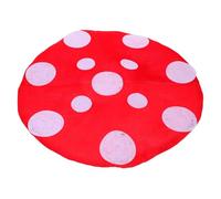 TOYANDONA Mushroom Hat Cosplay Accessory Kawaii Party Cap with Wire Brim Fun Quirky Headwear for Women Teens Unique Costume Prop for Photo Booths Halloween Events